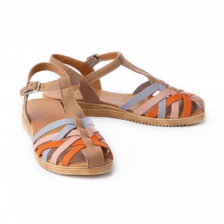 Sandale din piele naturala 258 color [1]