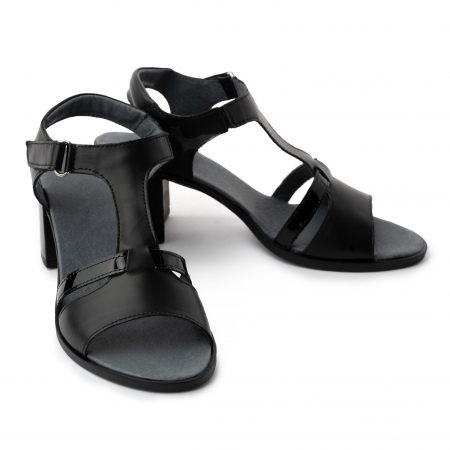 Sandale din piele naturala 260 negru [3]