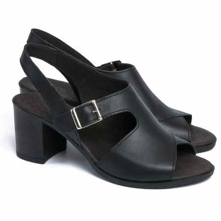 Sandale din piele naturala 279 Negru [3]