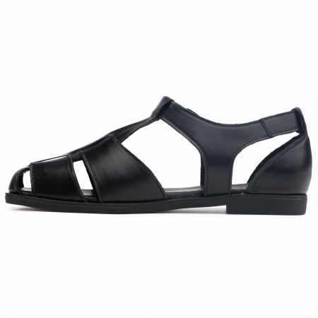 Sandale piele naturala 033 negru [1]