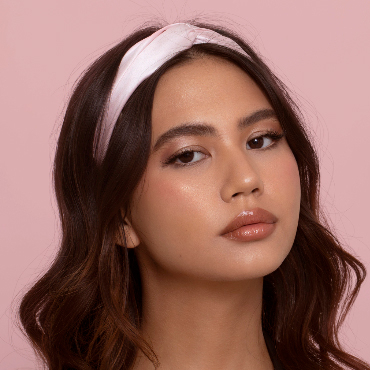 Bentita par din matase naturala - Pink [2]