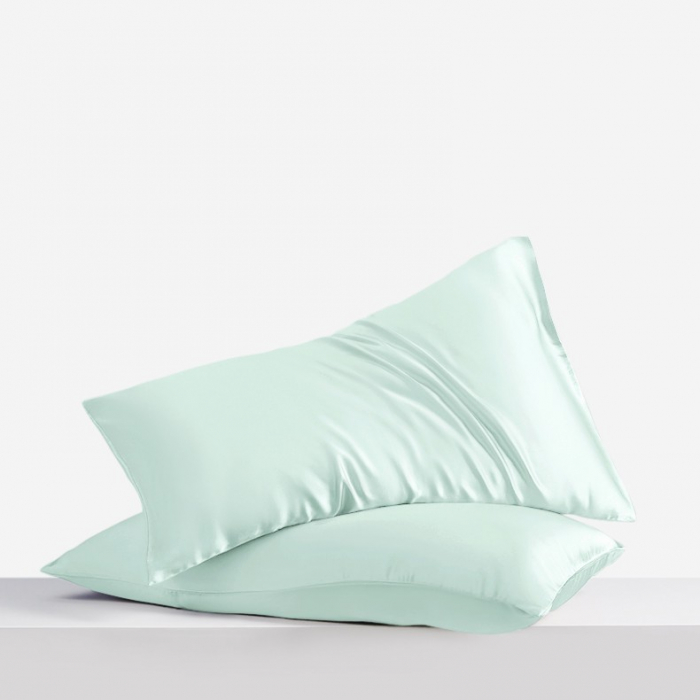 fata de perna matase verde pastel [2]