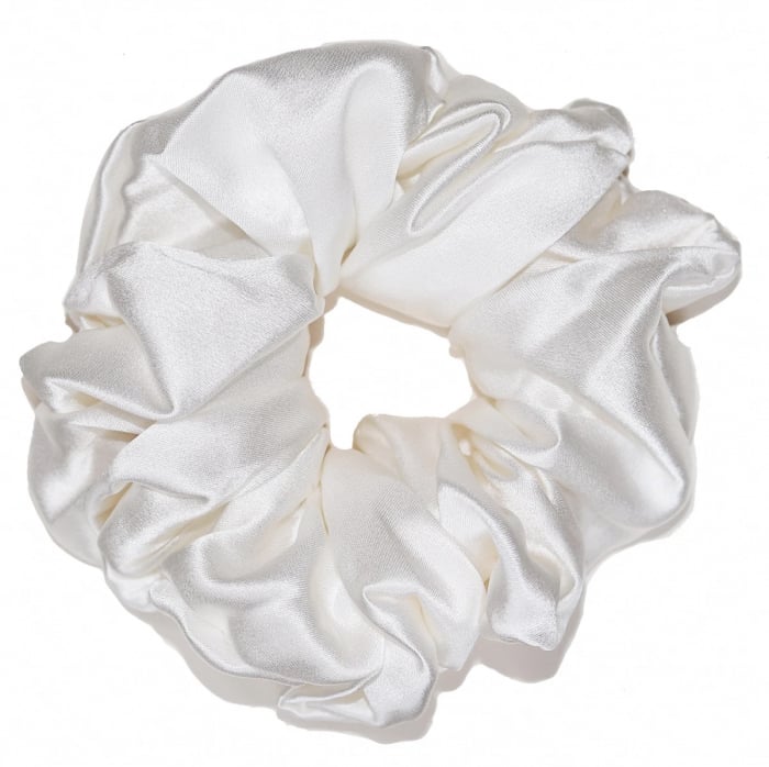 Set elastice par largi (Scrunchies) - White / Pink / Black [2]