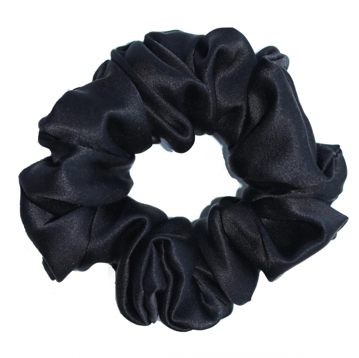 Set elastice par largi (Scrunchies) - White / Pink / Black [4]