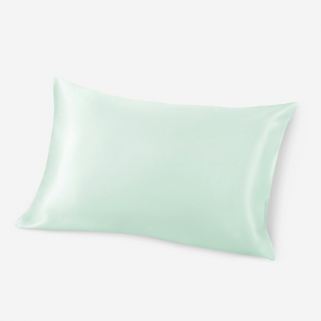 Fata de perna matase - fata de perna matase verde pastel