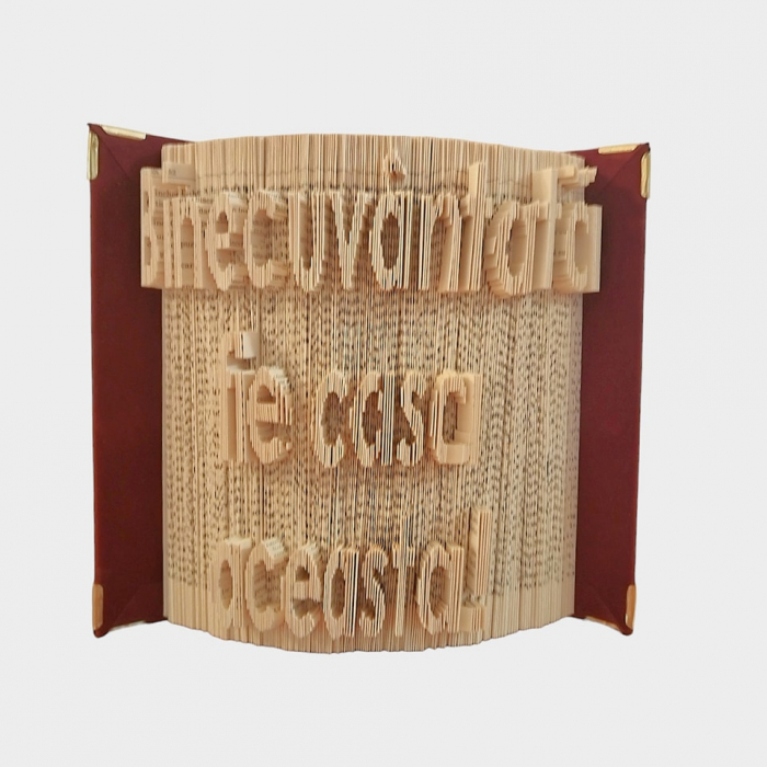 Carte sculptata cadou aniversare [1]