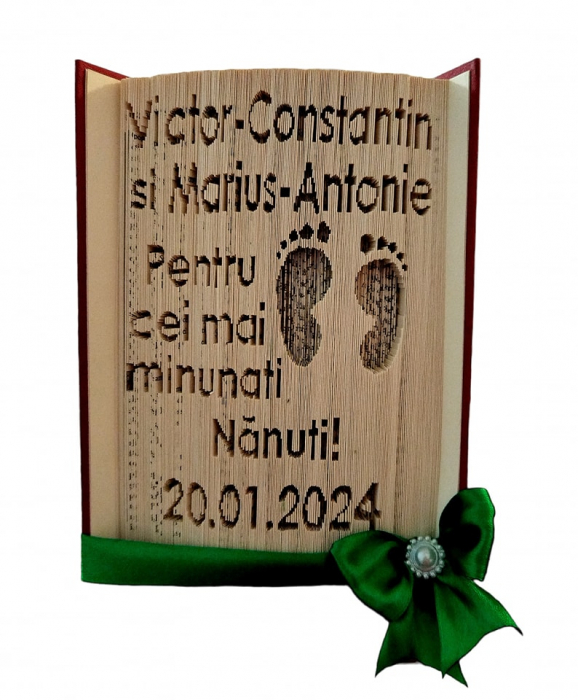 Carte sculptata botez [1]