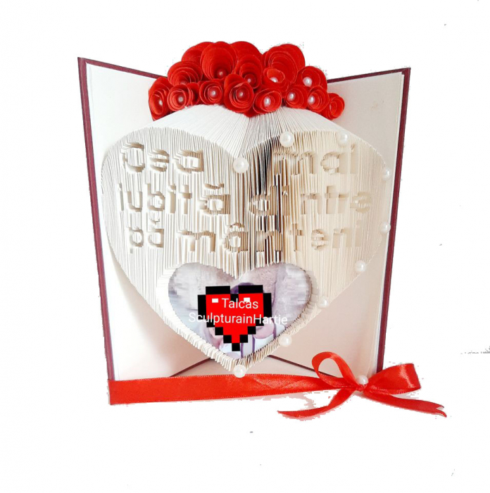 Cadou carte sculptata cea mai iubita [1]
