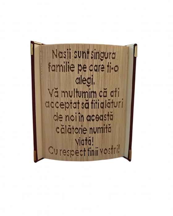 Cadou nasi -nasi pentru o zi prieteni pentru o viata -carte sculptata [2]