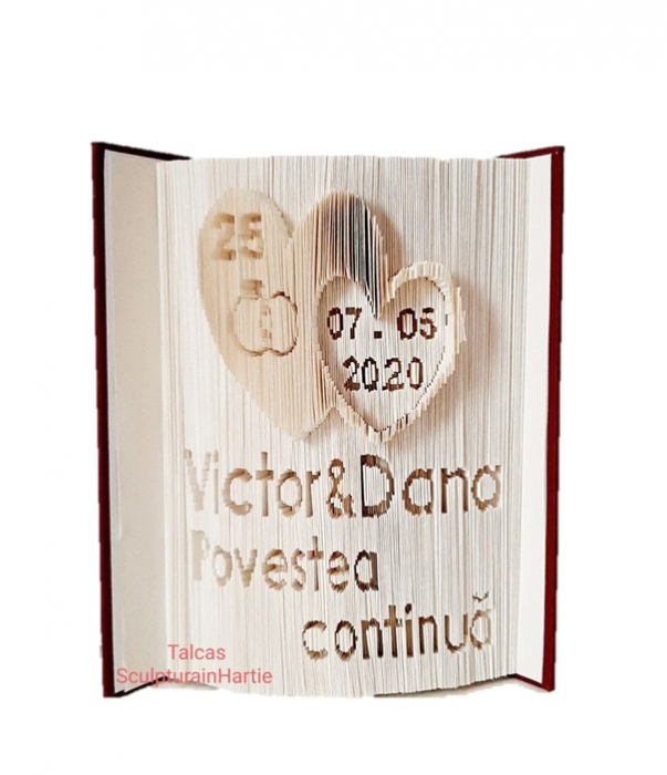 Carte sculptata cadou aniversare [1]