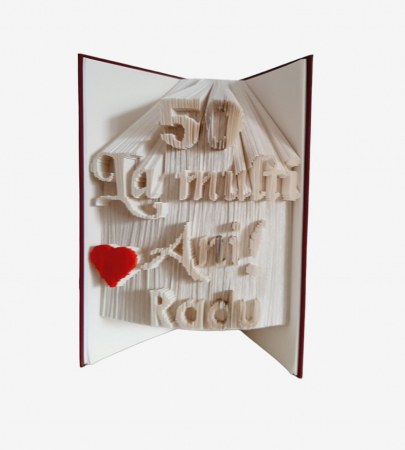 Cadouri pentru Bunici - Carte sculptata cadou aniversare