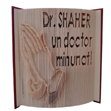 Carti Sculptate - Cadou pentru doctor,asistentă- carte sculptata 100%manual