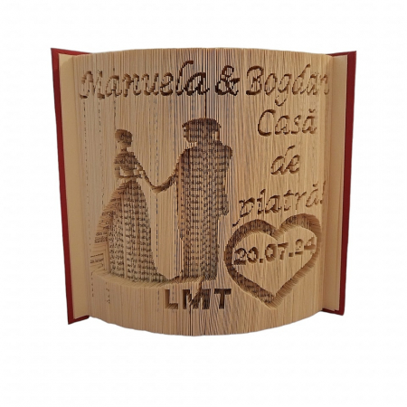 Cadou tematic - Carte sculptata cadou aniversare