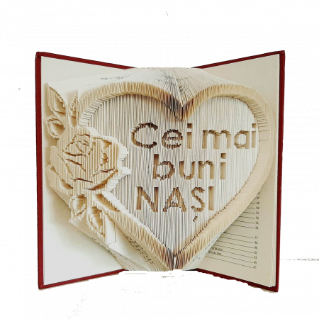 Cadou NASI - Carte sculptata Cei mai buni Nasi