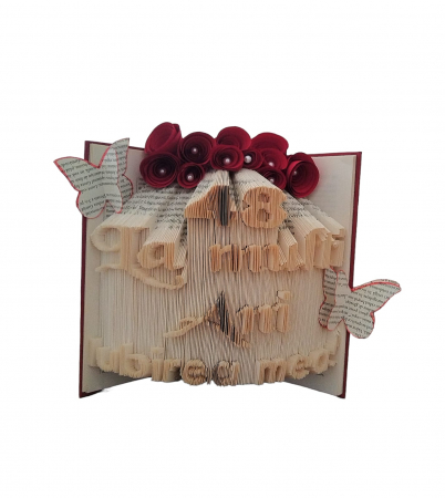 Pentru EA - Carte sculptata 48 La Multi Ani iubirea mea