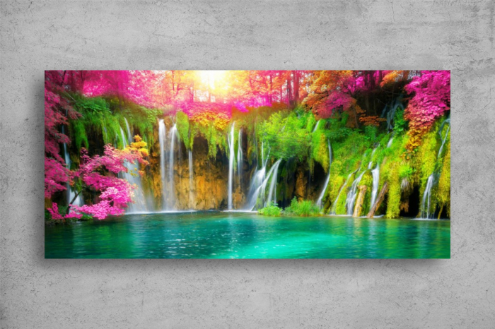 Tablou Canvas - Cascada din lacul Plitvice [2]