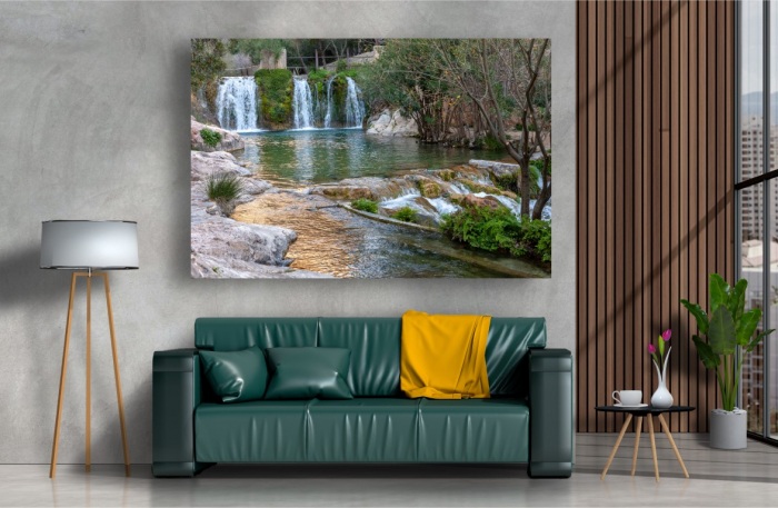Tablou Canvas - Cascada tripla [1]
