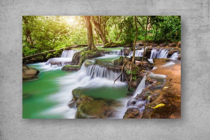 Tablou Canvas - Cascada verde [2]