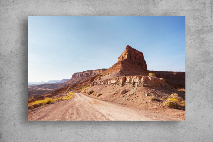 Tablou Canvas - Drumul din desert [2]