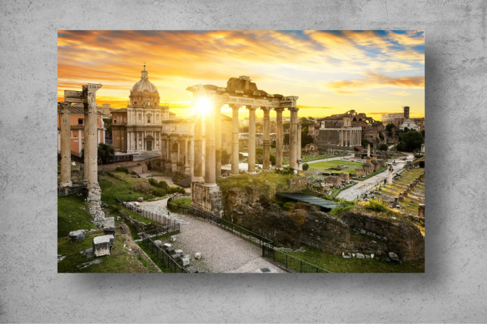 Tablou Canvas - Forumul din Roma [2]