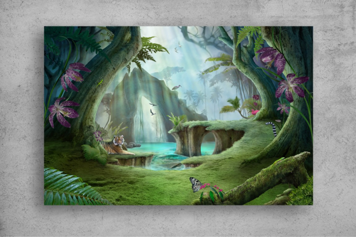 Tablou Canvas - In jungla [2]