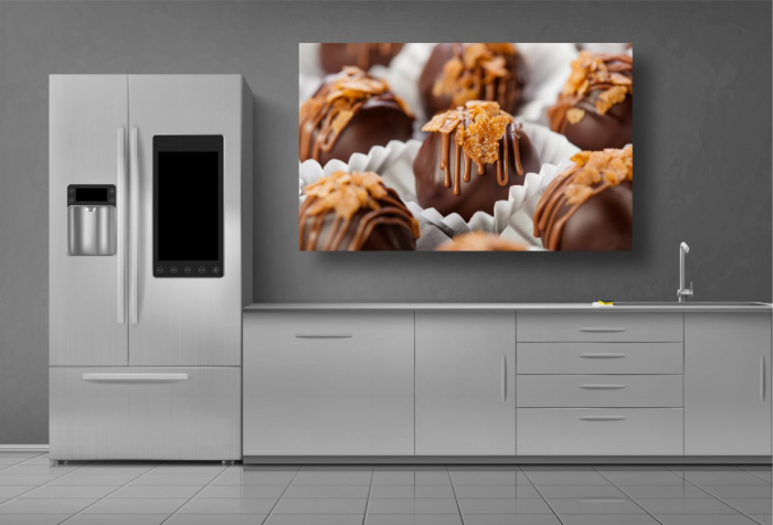 Tablou Canvas Food - Bomboane cu ciocolata [2]
