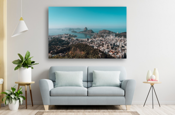 Tablou Canvas - Orasul inconjurat de mare [1]
