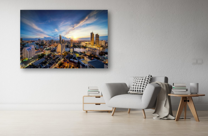 Tablou Canvas - Panorama din Bangkok [1]