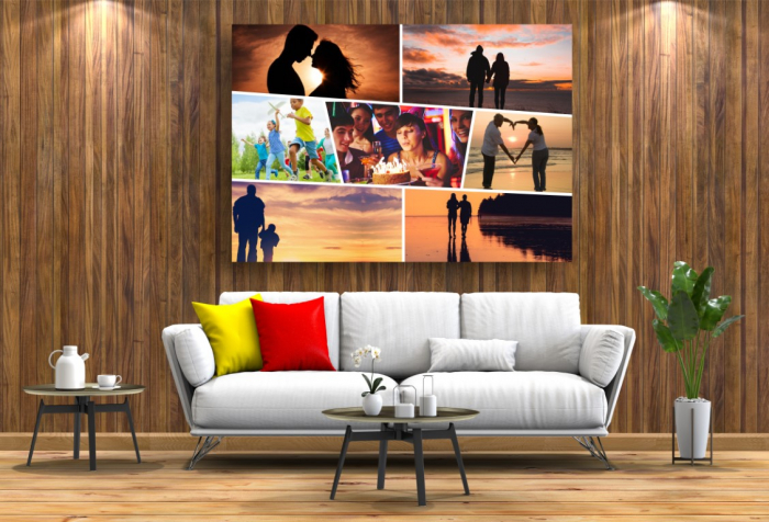 Tablou Canvas Personalizat - Cuplu (7 fotografii) [2]