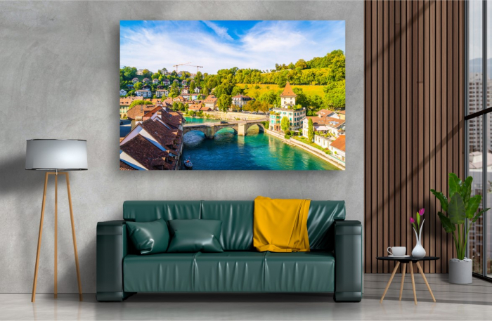 Tablou Canvas - Podul din Berna [1]