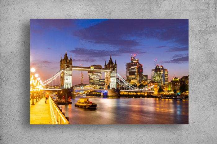 Tablou Canvas - Podul din Londra in noapte [2]