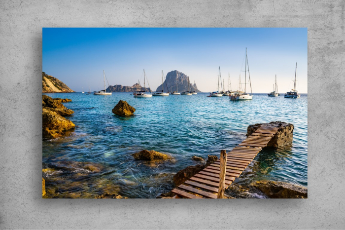 Tablou Canvas - Portul din Ibiza [2]