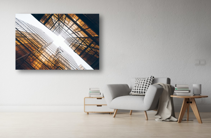 Tablou Canvas - Printre zgarie-nori [1]