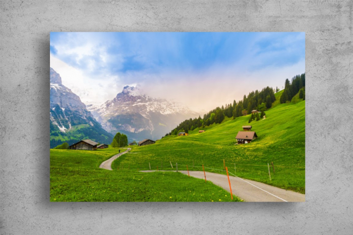 Tablou Canvas - Toamna in Elvetia [2]