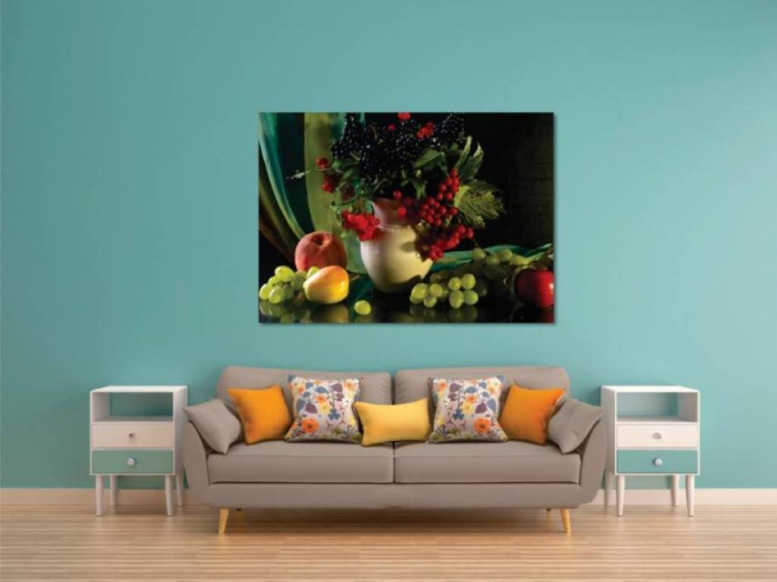 Tablouri Canvas Flori - Vaza cu fructe [2]