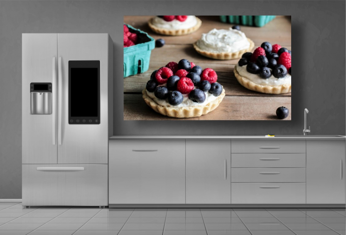Tablouri Canvas Food - Prajitura cu afine si capsuni [2]