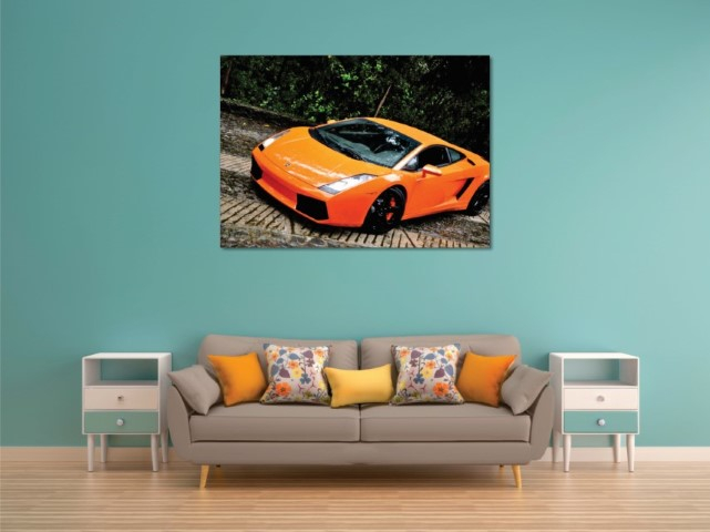Tablouri Canvas Masini - Bolidul in parcare [2]