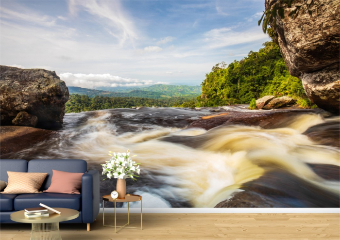 Tapet Premium Canvas - Cascada din Thailanda [1]