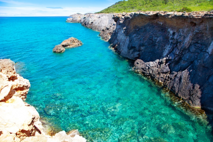 Tapet Premium Canvas - Coasta din Ibiza [2]