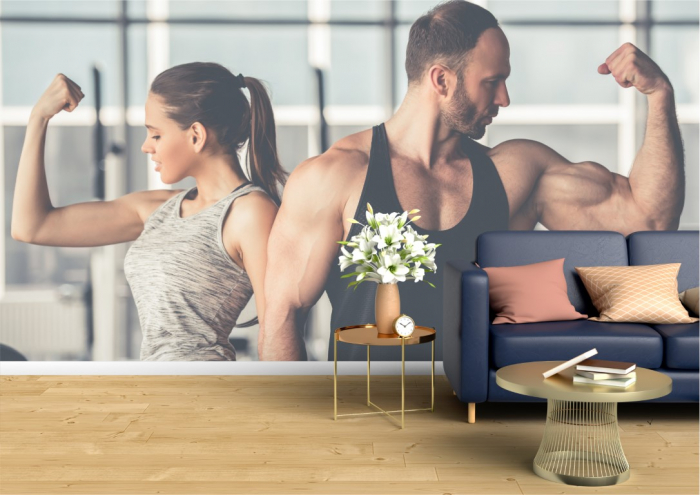 Tapet Premium Canvas - Fitness 12 [1]