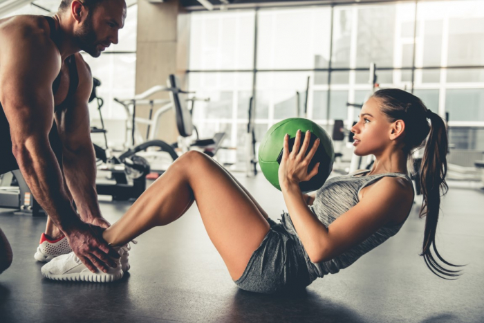 Tapet Premium Canvas - Fitness 3 [2]