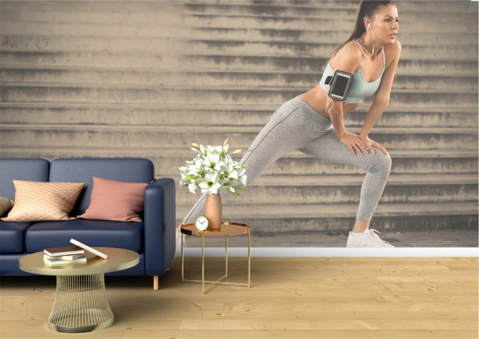 Tapet Premium Canvas - Fitness 5 [1]