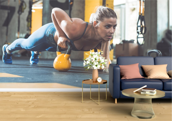 Tapet Premium Canvas - Fitness 9 [1]