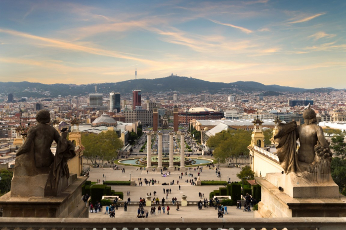 Tapet Premium Canvas - Gardienii din Barcelona [2]