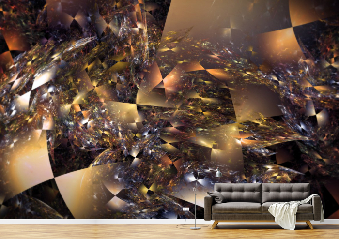 Tapet Premium Canvas - Oglinzi si reflexii abstract [1]