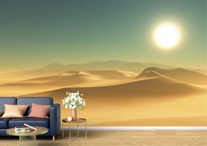 Tapet Premium Canvas - Peisaj din desertul insorit [1]