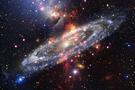 Tapet Premium Canvas - Galaxia [1]
