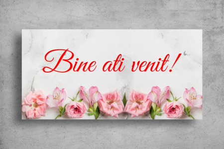 Pancarte decorative - Pancarta decorativa - Eveniment model 18