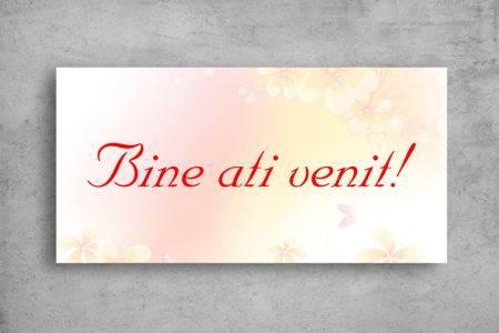 Pancarte decorative - Pancarta decorativa - Eveniment model 2