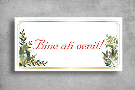 Pancarte decorative - Pancarta decorativa - Eveniment model 3